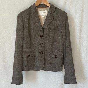 Banana Republic Tweed Stretch Blazer